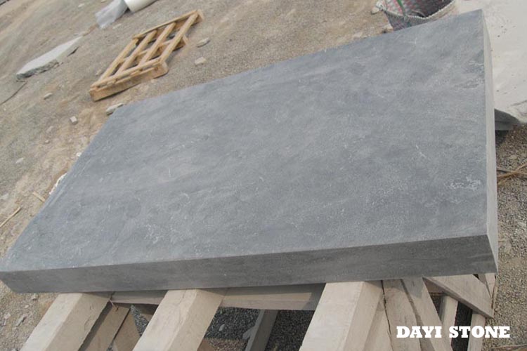 L828 Blue Limestone Coping Sanded